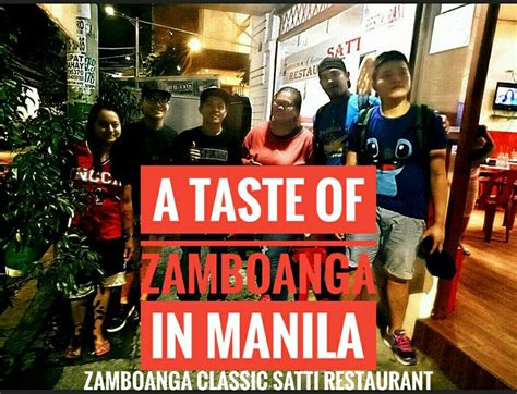 zamboanga restaurant manila|A TASTE OF ZAMBOANGA IN MANILA:SATTI, .